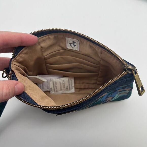 NWOT TRAVELON 3 Matching Wristlets Wallet RFID Blue Green Floral Travel Bags NEW - Picture 9 of 15